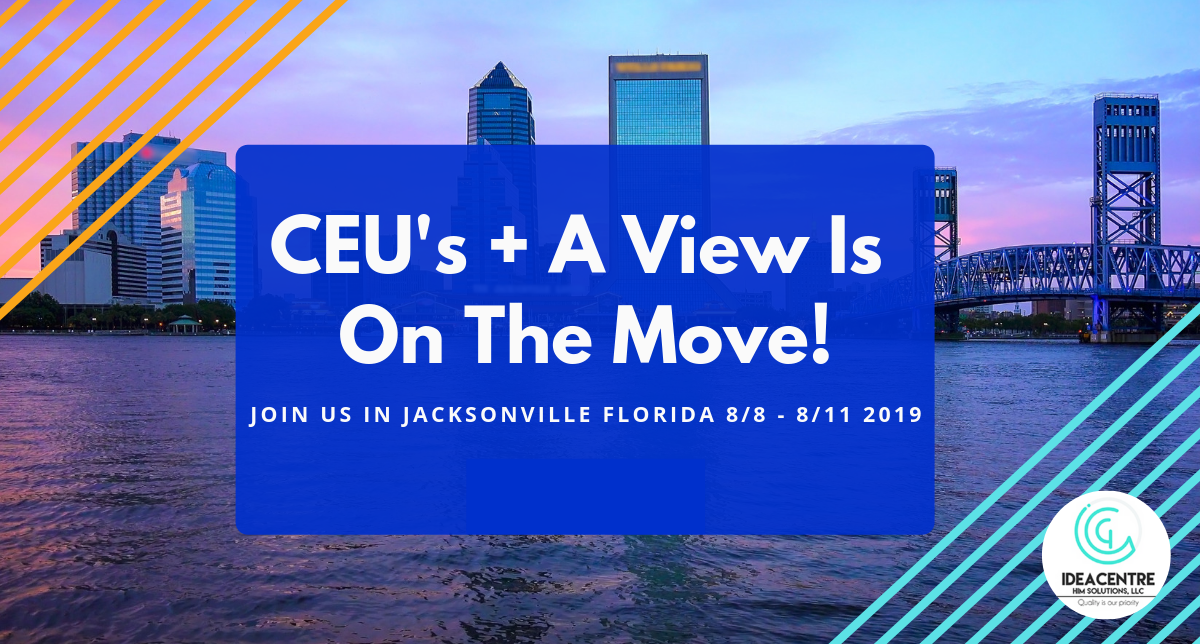 Location Change for CEUs + A View!